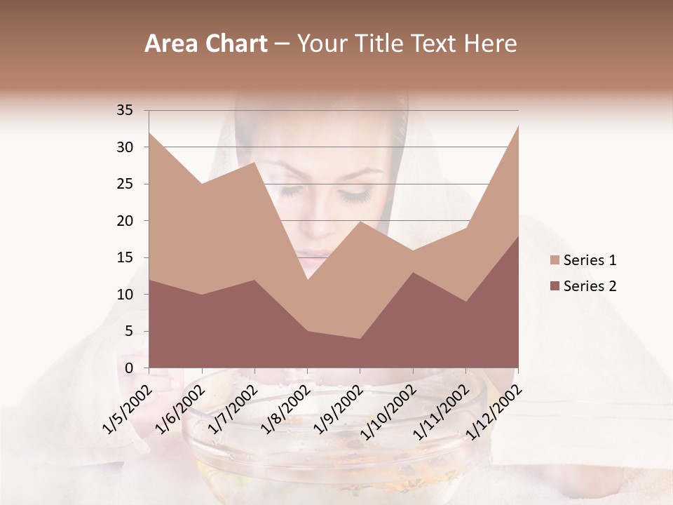 Body Facial Steam Treatment Beauty PowerPoint Template