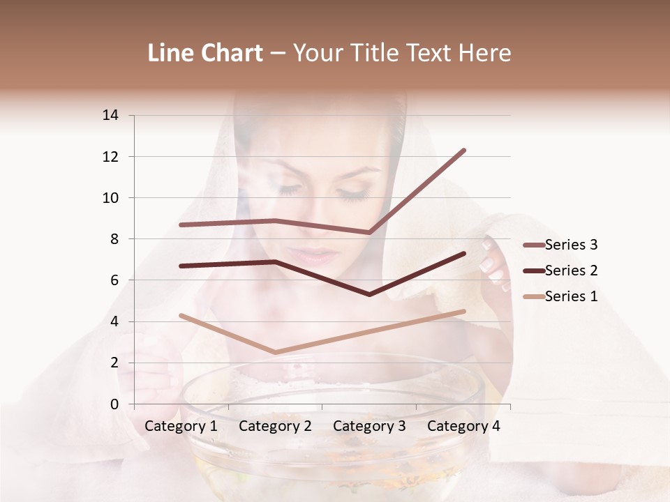 Body Facial Steam Treatment Beauty PowerPoint Template