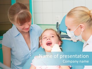 Care Chair Attractive PowerPoint Template