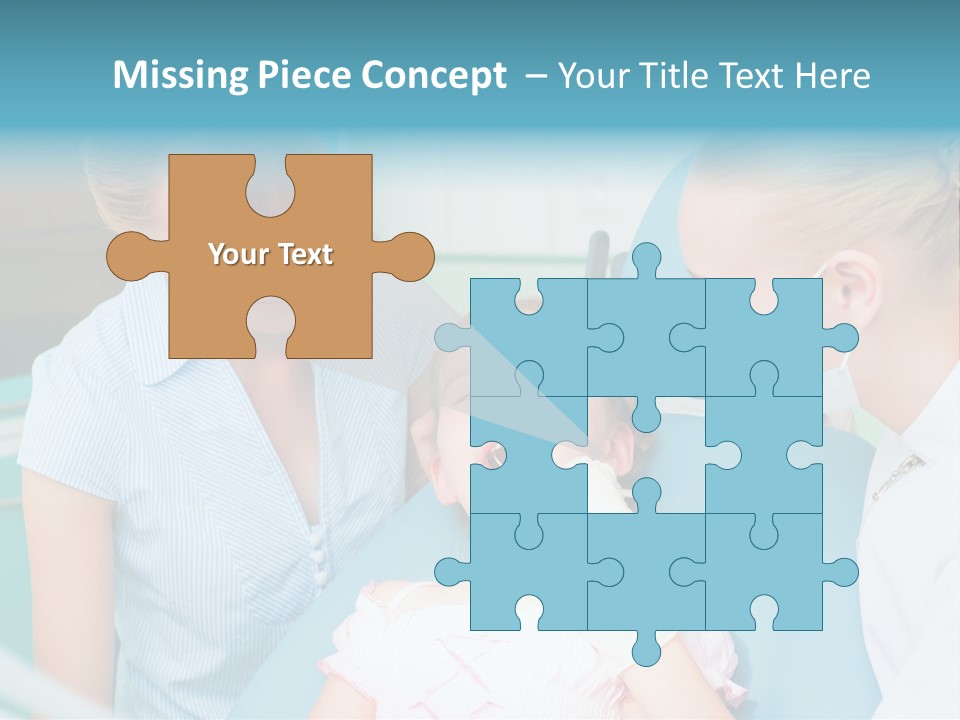 Care Chair Attractive PowerPoint Template