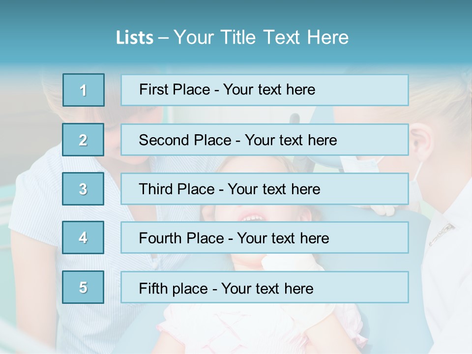 Care Chair Attractive PowerPoint Template