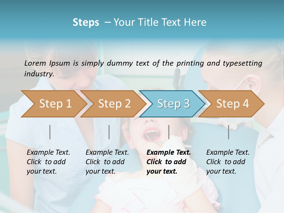 Care Chair Attractive PowerPoint Template