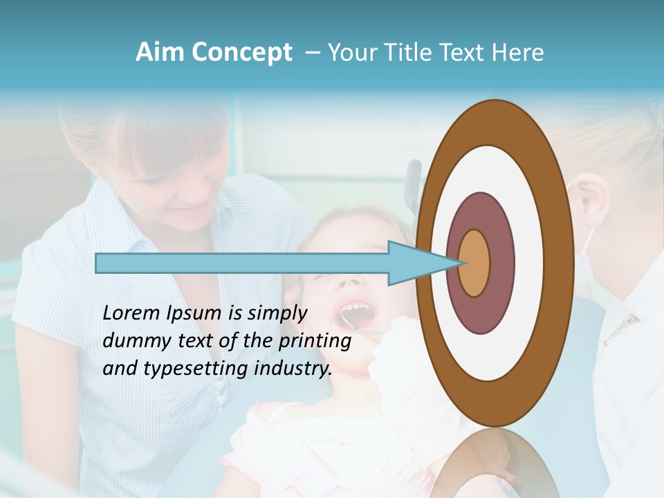 Care Chair Attractive PowerPoint Template