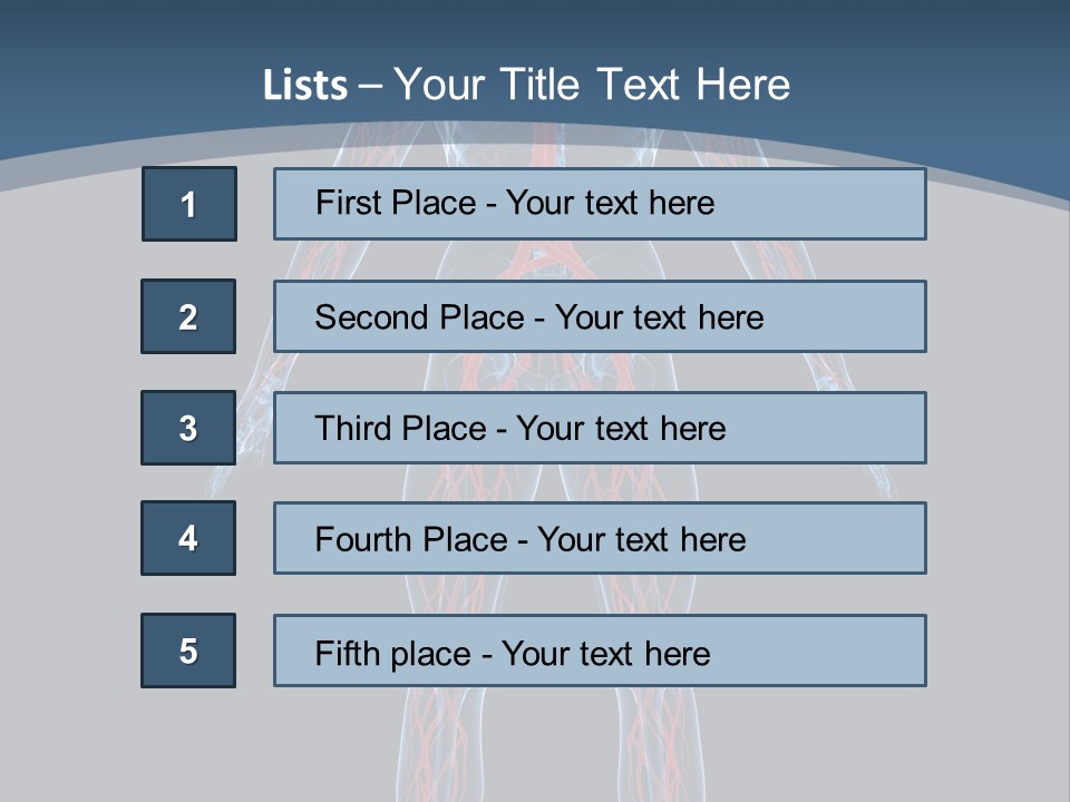 Science Anatomical Healthy PowerPoint Template