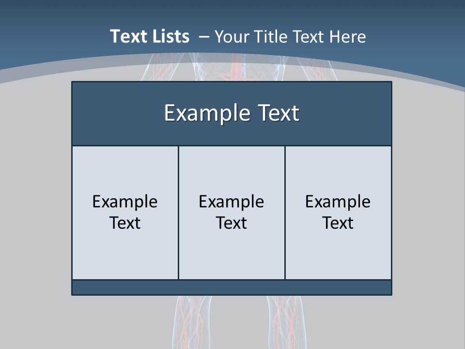 Science Anatomical Healthy PowerPoint Template