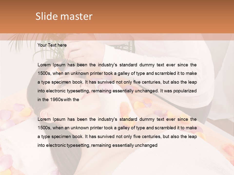 Facial Salon Medicine PowerPoint Template