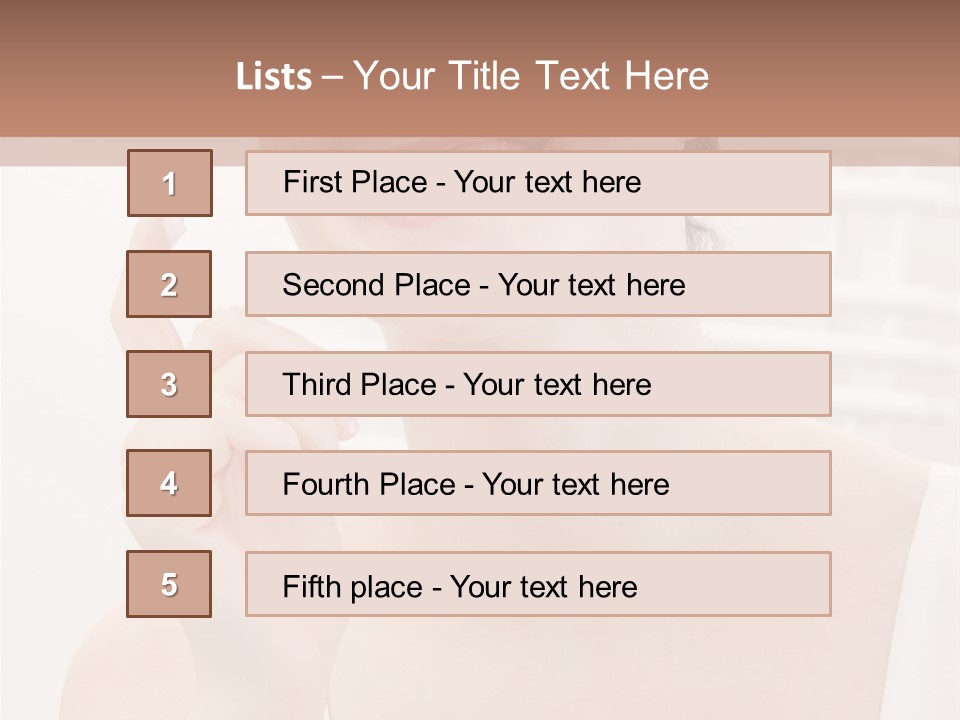 Purity Home Reflection PowerPoint Template