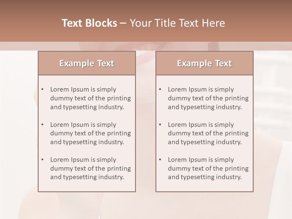 Purity Home Reflection PowerPoint Template