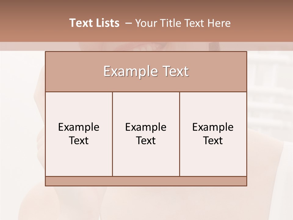 Purity Home Reflection PowerPoint Template
