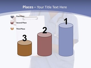Health Confident Nurse PowerPoint Template