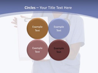 Health Confident Nurse PowerPoint Template