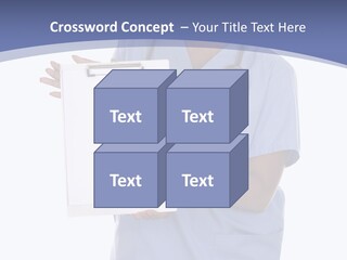 Health Confident Nurse PowerPoint Template