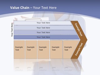 Health Confident Nurse PowerPoint Template