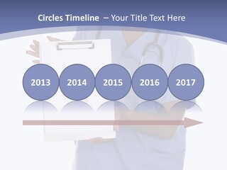 Health Confident Nurse PowerPoint Template