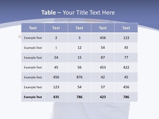 Health Confident Nurse PowerPoint Template