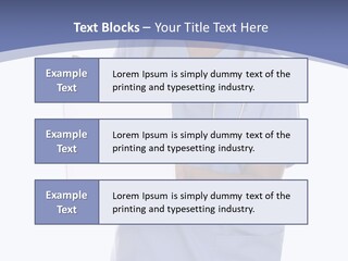 Health Confident Nurse PowerPoint Template