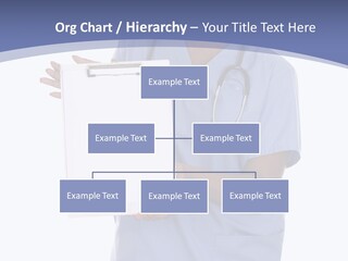 Health Confident Nurse PowerPoint Template