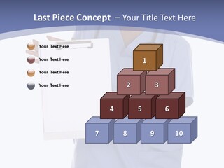 Health Confident Nurse PowerPoint Template