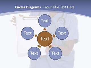 Health Confident Nurse PowerPoint Template