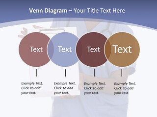 Health Confident Nurse PowerPoint Template