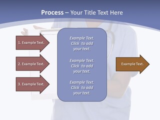 Health Confident Nurse PowerPoint Template