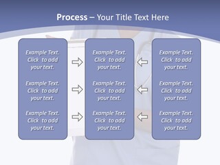 Health Confident Nurse PowerPoint Template