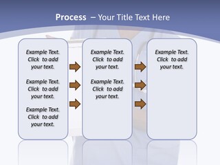 Health Confident Nurse PowerPoint Template
