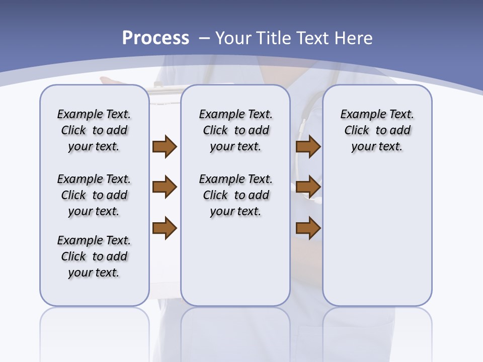 Health Confident Nurse PowerPoint Template