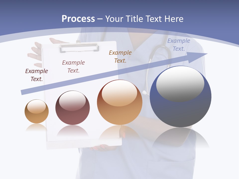 Health Confident Nurse PowerPoint Template