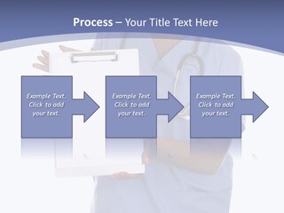 Health Confident Nurse PowerPoint Template