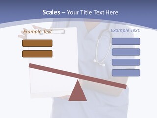 Health Confident Nurse PowerPoint Template