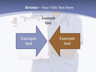 Health Confident Nurse PowerPoint Template