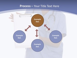 Health Confident Nurse PowerPoint Template