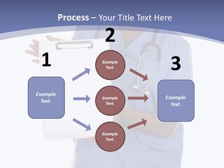 Health Confident Nurse PowerPoint Template
