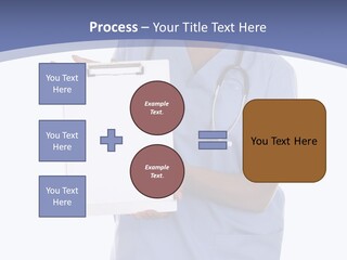 Health Confident Nurse PowerPoint Template