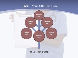 Health Confident Nurse PowerPoint Template