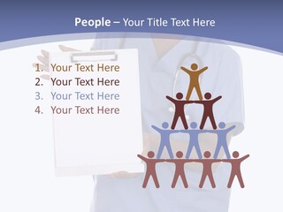 Health Confident Nurse PowerPoint Template