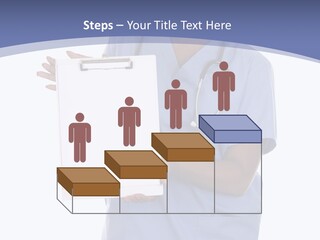 Health Confident Nurse PowerPoint Template