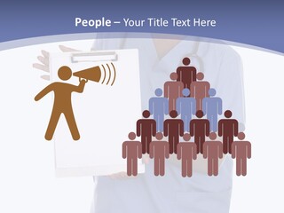 Health Confident Nurse PowerPoint Template