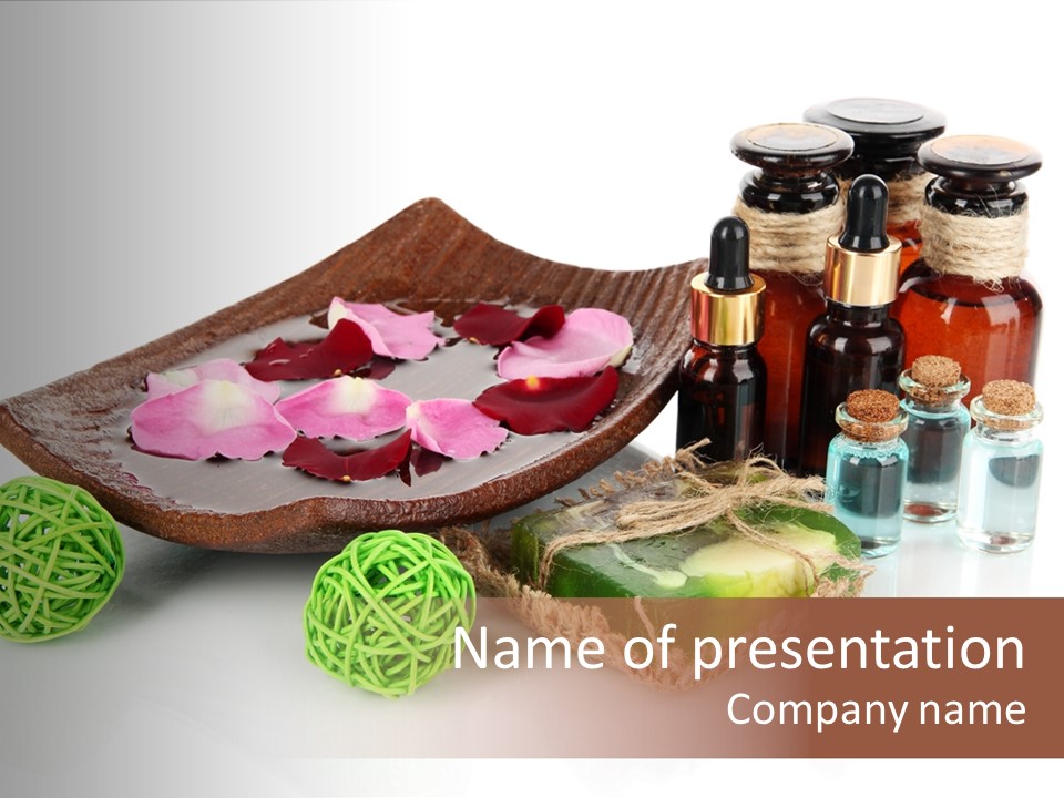 Group Treatment Aroma PowerPoint Template