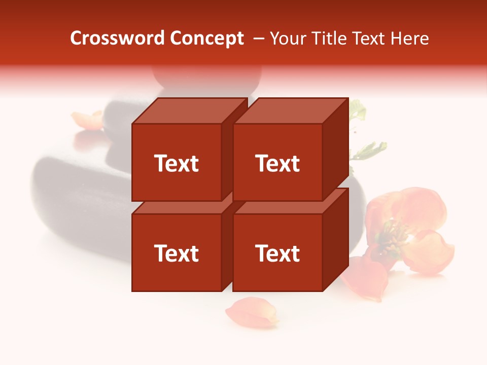 Many Massage Rock PowerPoint Template