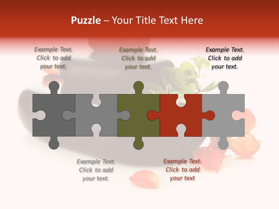 Many Massage Rock PowerPoint Template