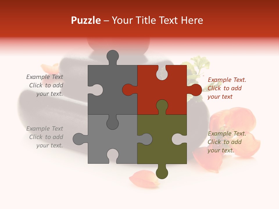 Many Massage Rock PowerPoint Template