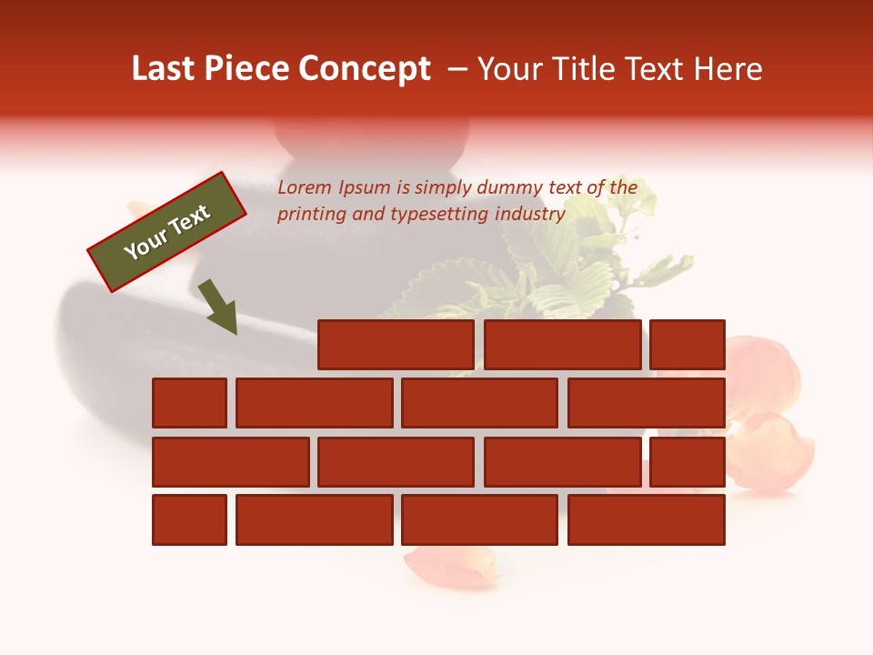 Many Massage Rock PowerPoint Template