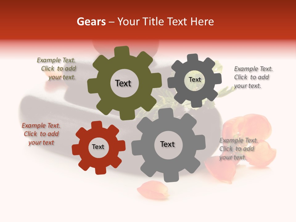 Many Massage Rock PowerPoint Template