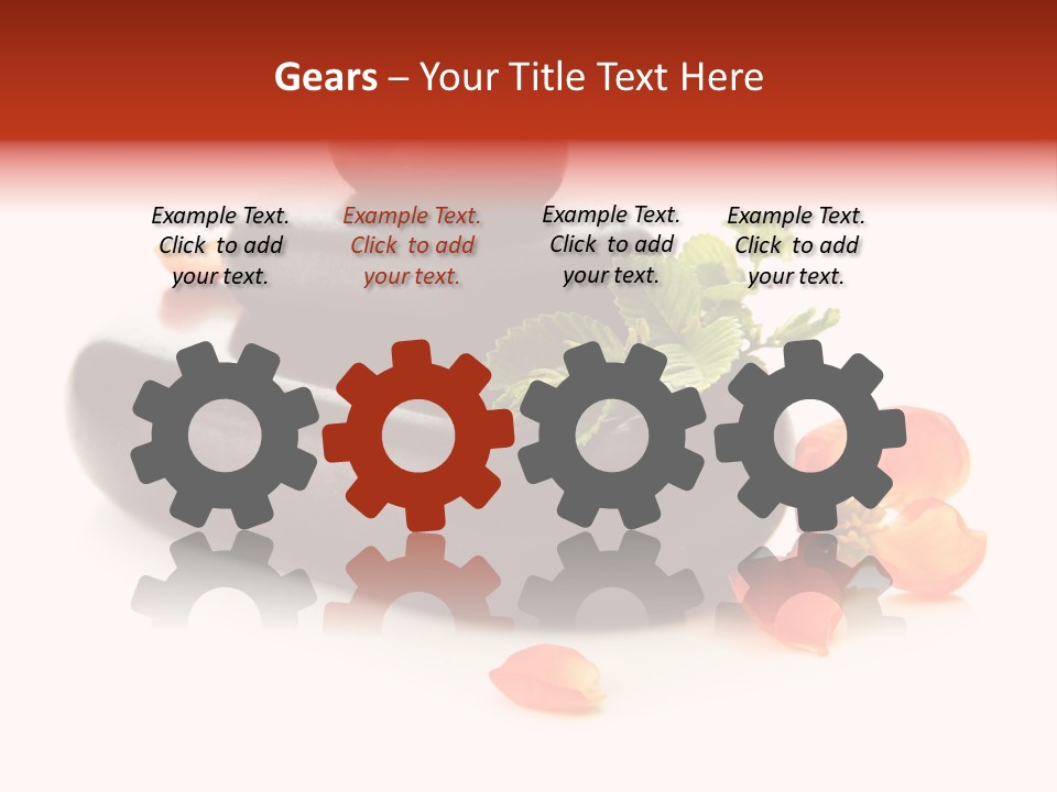 Many Massage Rock PowerPoint Template