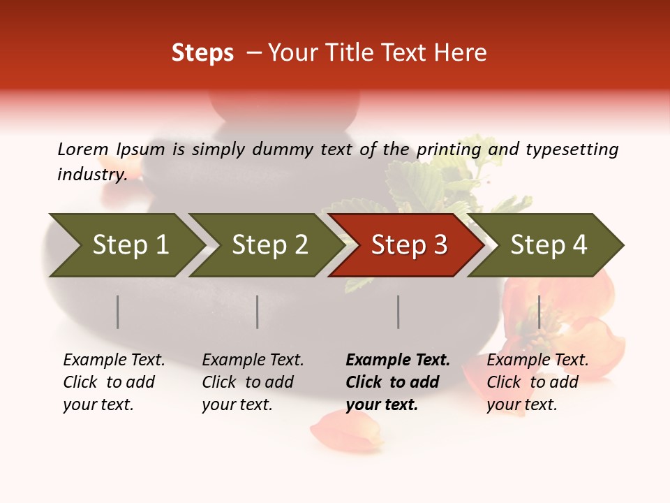 Many Massage Rock PowerPoint Template
