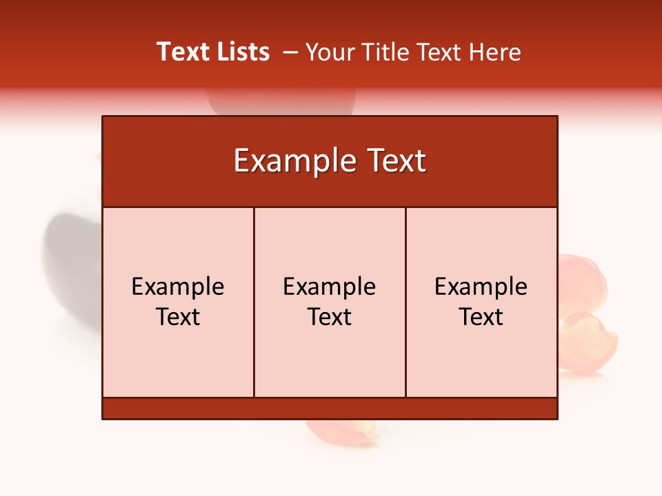 Many Massage Rock PowerPoint Template