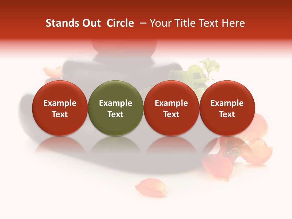 Many Massage Rock PowerPoint Template