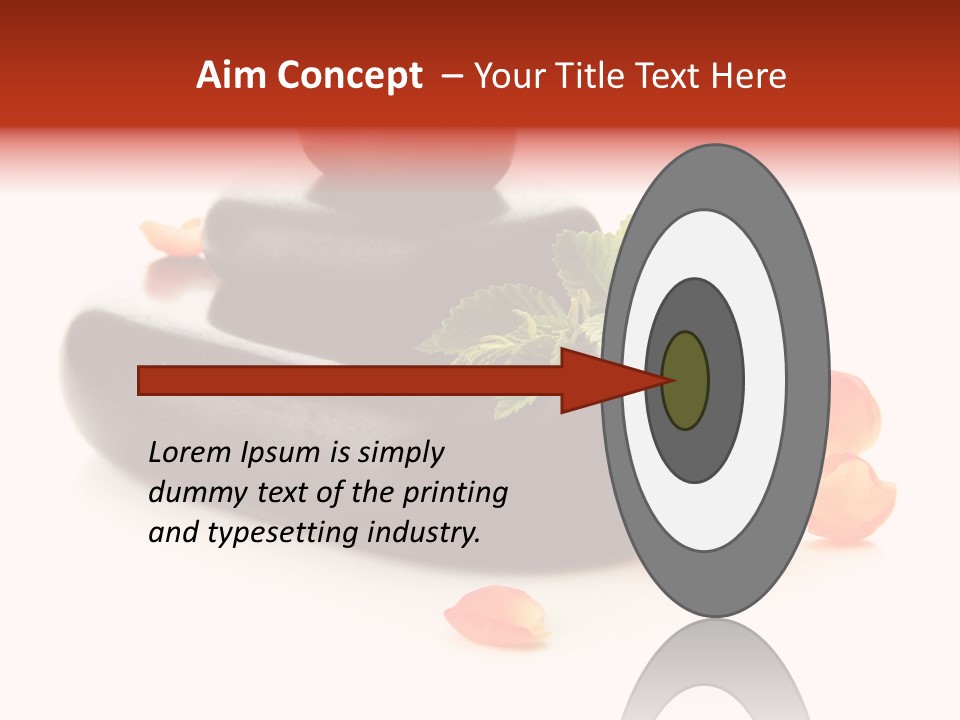 Many Massage Rock PowerPoint Template